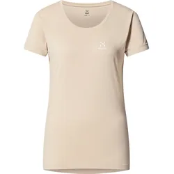 Haglöfs Damen Ridge Hike T-Shirt - XL - Chalk Beige