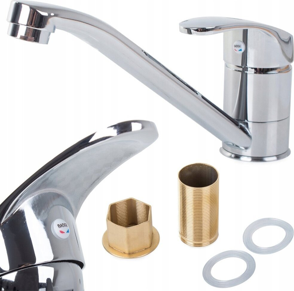 Verk 01710 Chromen wastafelkraan
