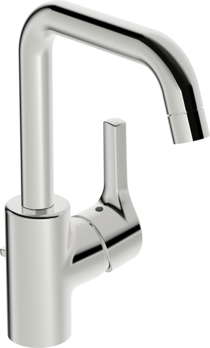 Hansapaleno Waschtischarmatur 56372203 mit Ablaufgarnitur, Ausladung 152mm, chrom