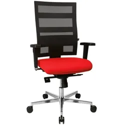 Topstar Bürostuhl »Sitness X-Pander Plus« mit Armlehnen rot