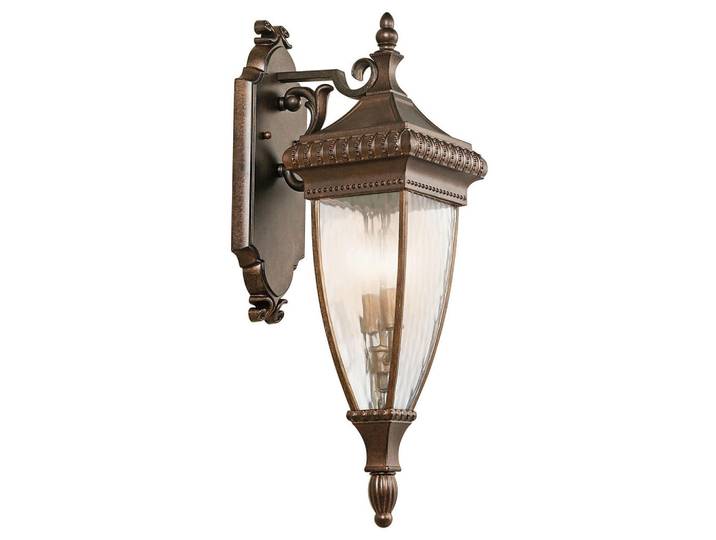 Elstead Lighting Aussenwandleuchte Venetian, Bronzefarben, Metall, Glas, 26.7x64.1x18.4 cm, RoHS, Lampen & Leuchten, Außenbeleuchtung, Außenleuchten