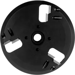 Kerbl 16366 ProTrim Klauenschneidscheibe, Aluminium, 114mm Durchmesser (Pferd), Tierhygiene