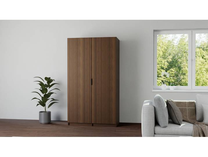 Armoire en placage de bois véritable Placage de bois Noyer américain huilé
