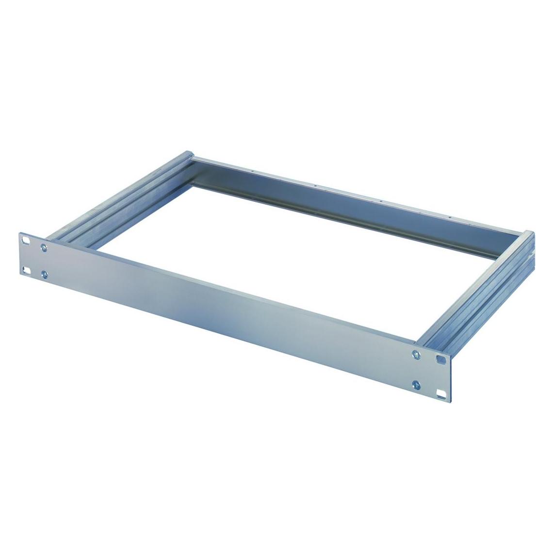 Schroff 19"- Einschub Aluminium (Grundbausatz) - MULTIPAC GRUNDAUSB.4HE 400T (20860230)