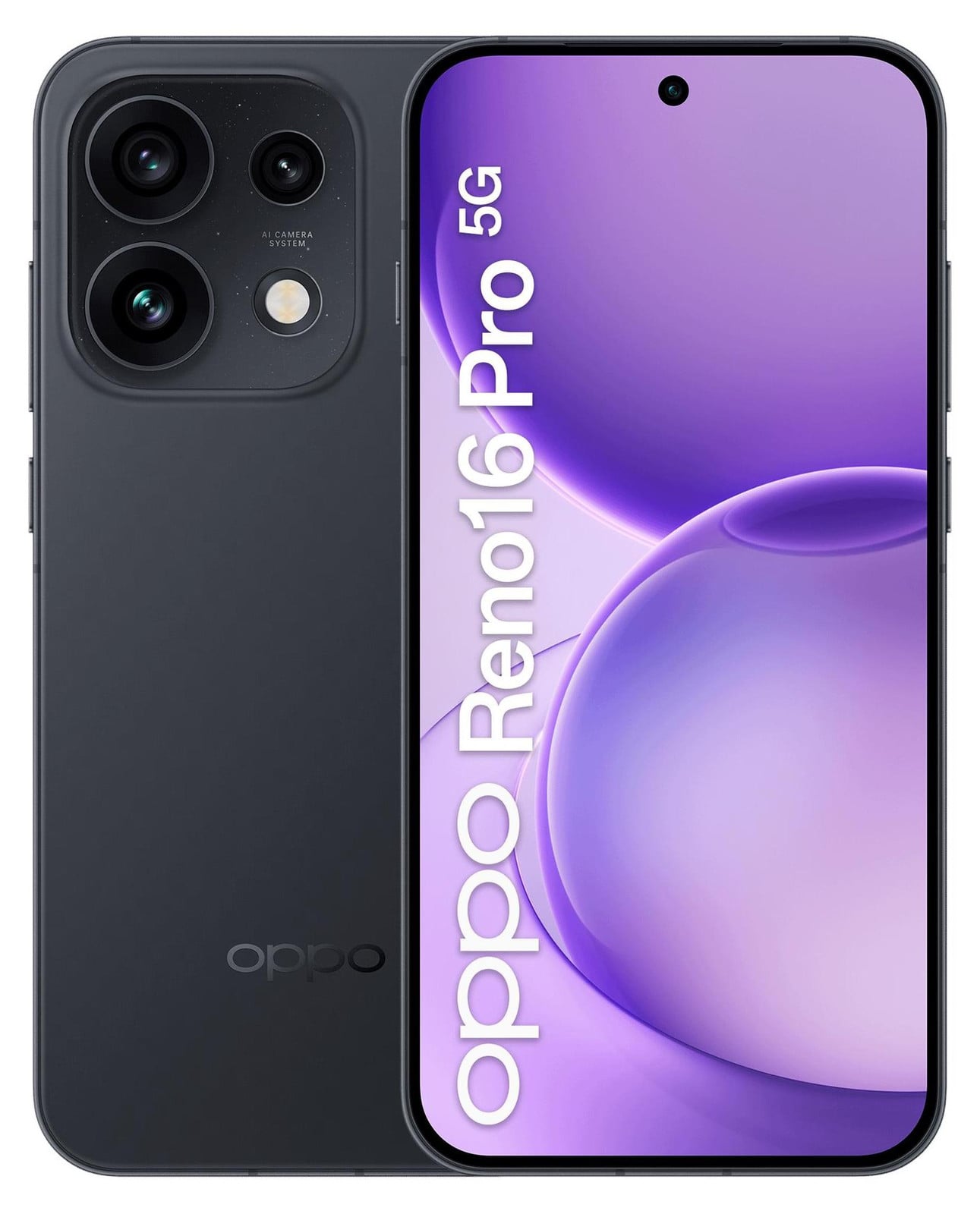 Oppo Reno16 Pro 12 GB 512 GB Starlight Zwart