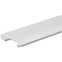 LTS 652623 Lichtkanal 045 Acrylglas opal vorgesetzt (Länge nach Maß) LK-Z 045 AOV-001/... LKZ045AOV001