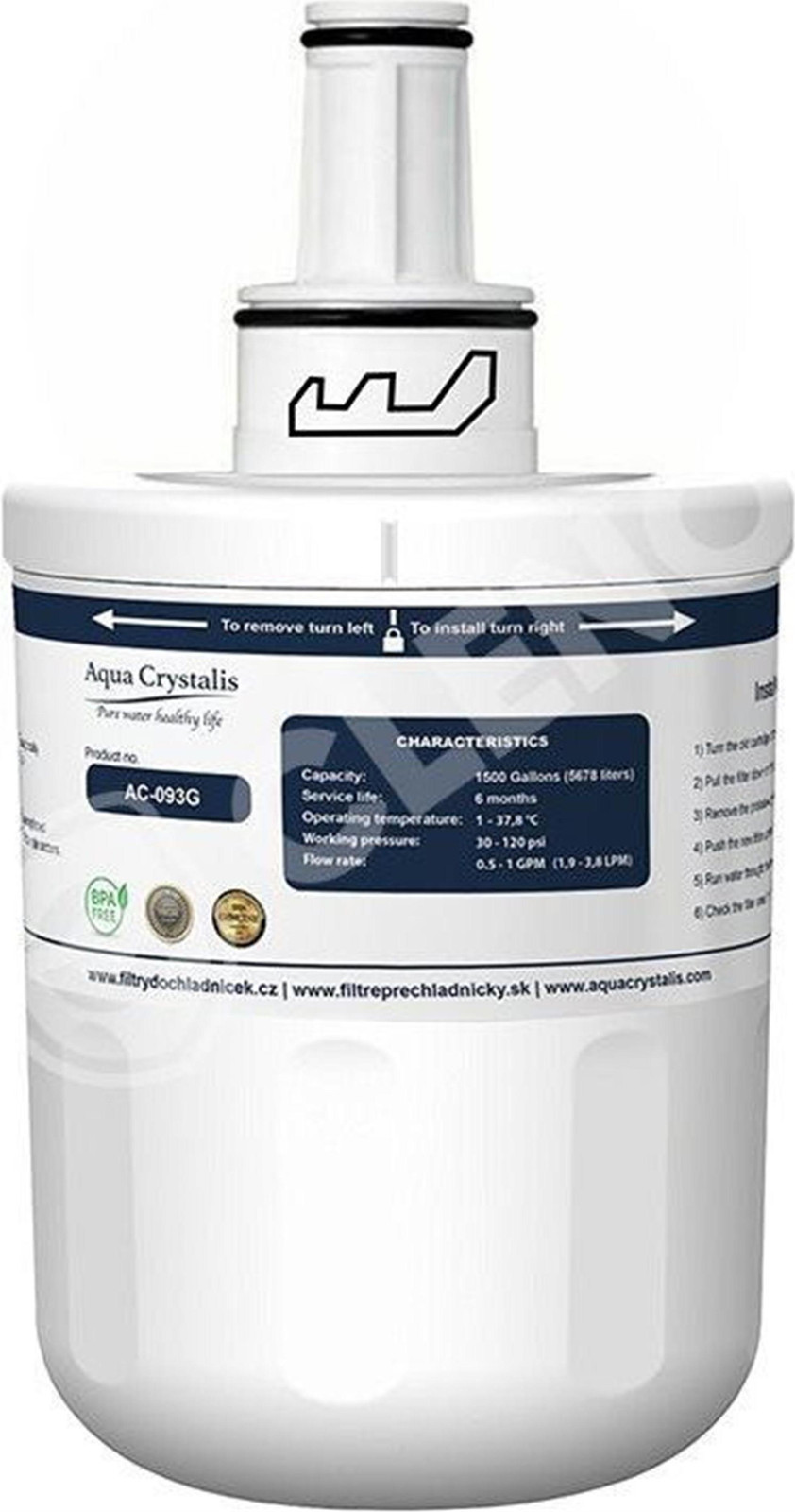 Aqua Crystalis AC-93G waterfilter voor Samsung koelkasten