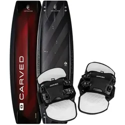 CARVED IMPERATOR PRO TEST Kiteboard 138x42 inkl. ULTRA 2 Pads + Straps - L