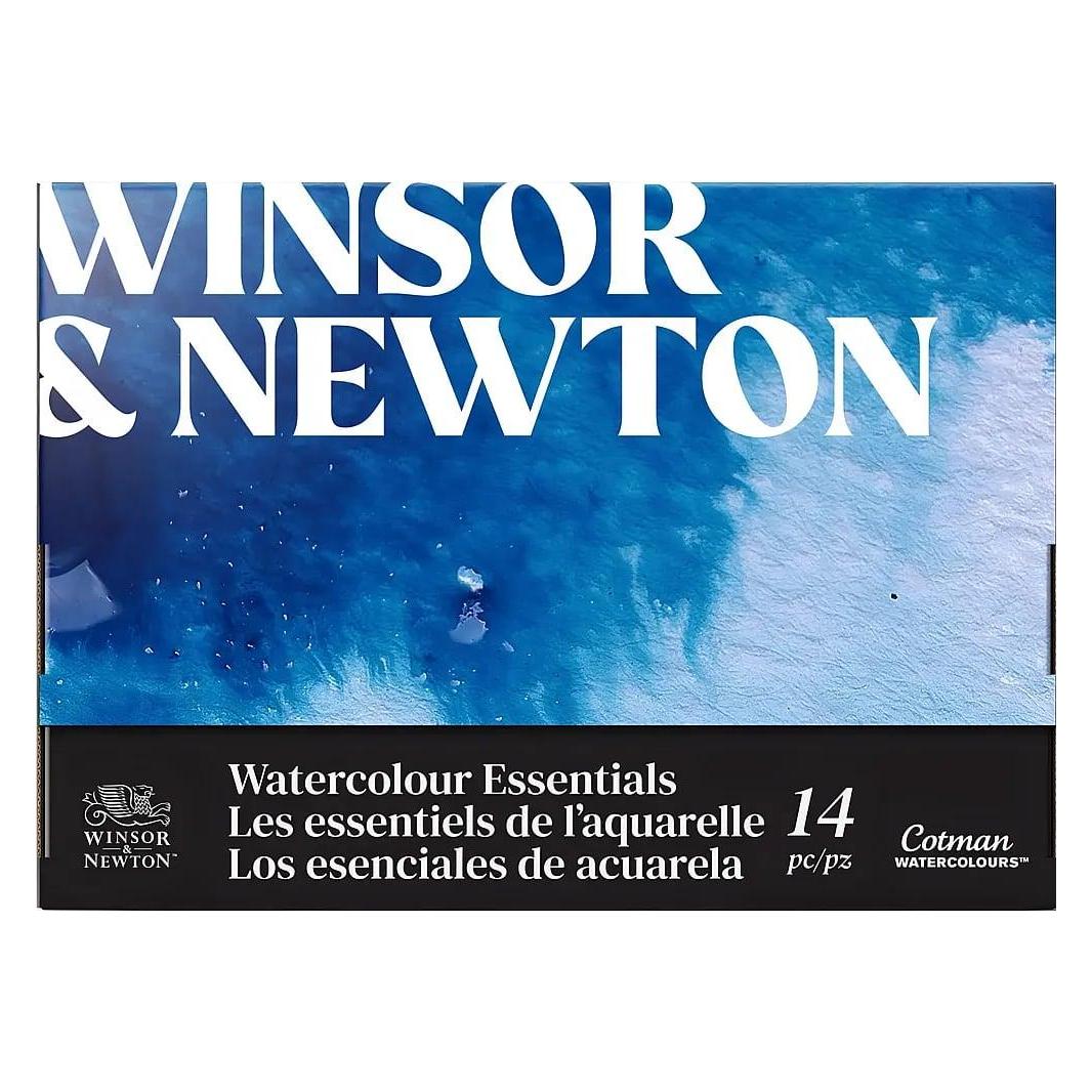Winsor & Newton Cotman water cardboard set 10x5ml +accessories (50 ml) (0390708)