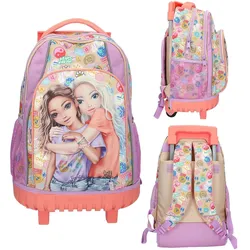 Depesche 13286 TOPModel Schulrucksack Trolley GIRL POWER