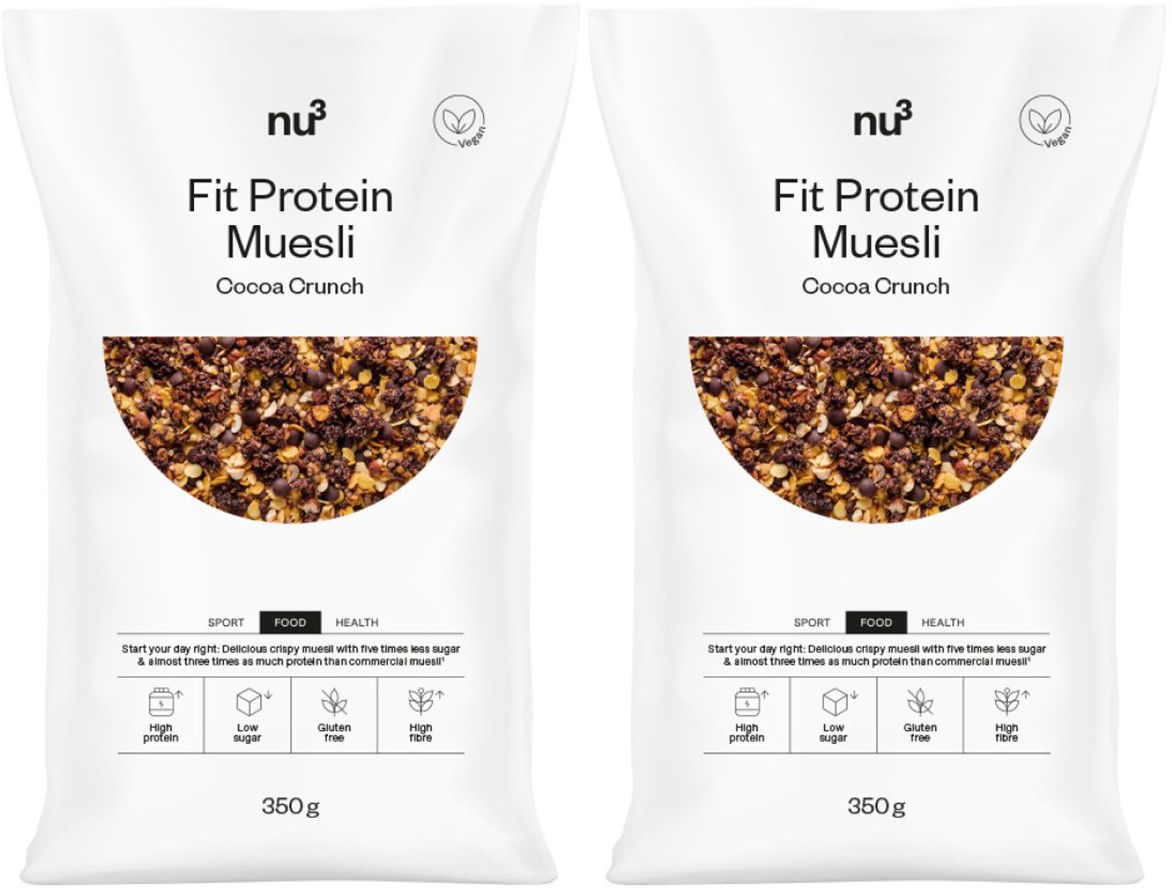 nu3 Fit Protein Müsli Cocoa Crunch x2 2x350 g