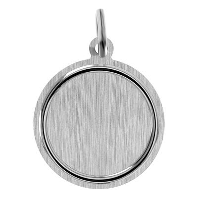 Kettenanhänger ADELIA´S "Anhänger – Münze Gravuranhänger aus 925 Silber", silber, Schmuckanhänger, Damen, Silber 925 (Sterlingsilber), Kettenanhänger, Geschenkidee: zeitlos und vielseitig