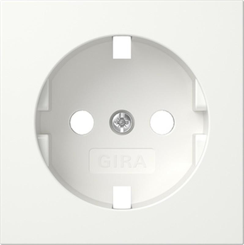 Gira 55 stopcontactensysteem Schuko, reinwit