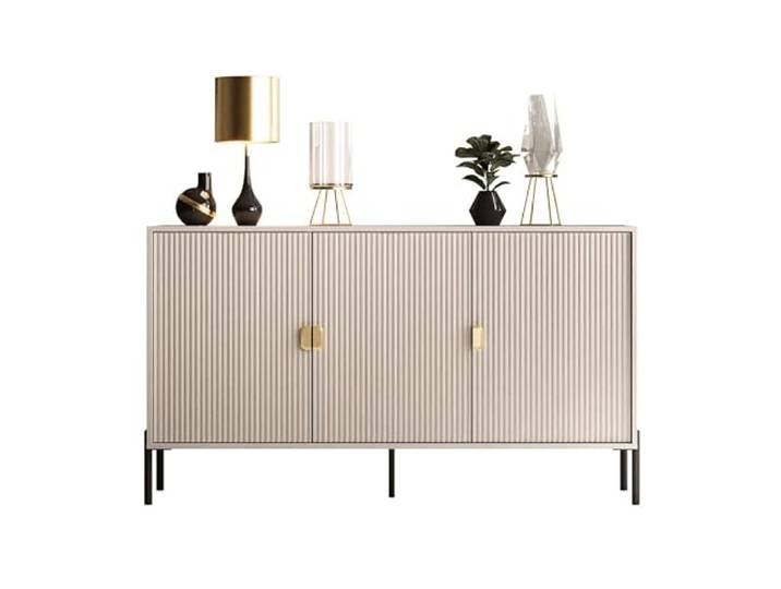 Lookway Kommode Dalia 3D Kaschmir mit Riffel-Front