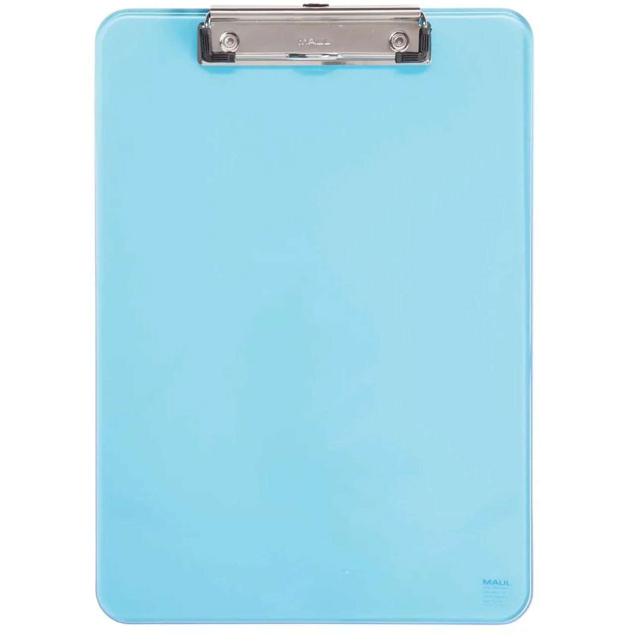 MAUL Klemmbrett neon 2340631 DIN A4 neonblau Kunststoff