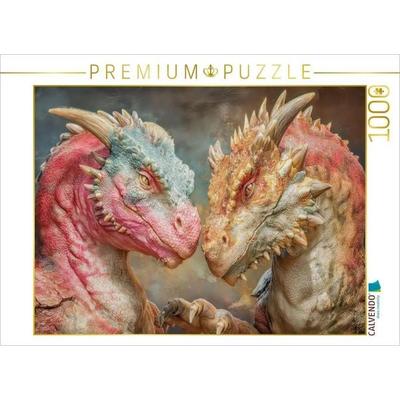 CALVENDO Puzzle Drachen | 1000 Teile Lege-Größe 64x48cm Foto-Puzzle für glückliche Stunden
