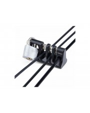 StarTech.com Peripheral Cable Anchor Lock Keyboard/Mouse Trap Sicherheitskabelanker Tisch montierbar Schwarz (CABLE-ORGANIZER-LOCK)