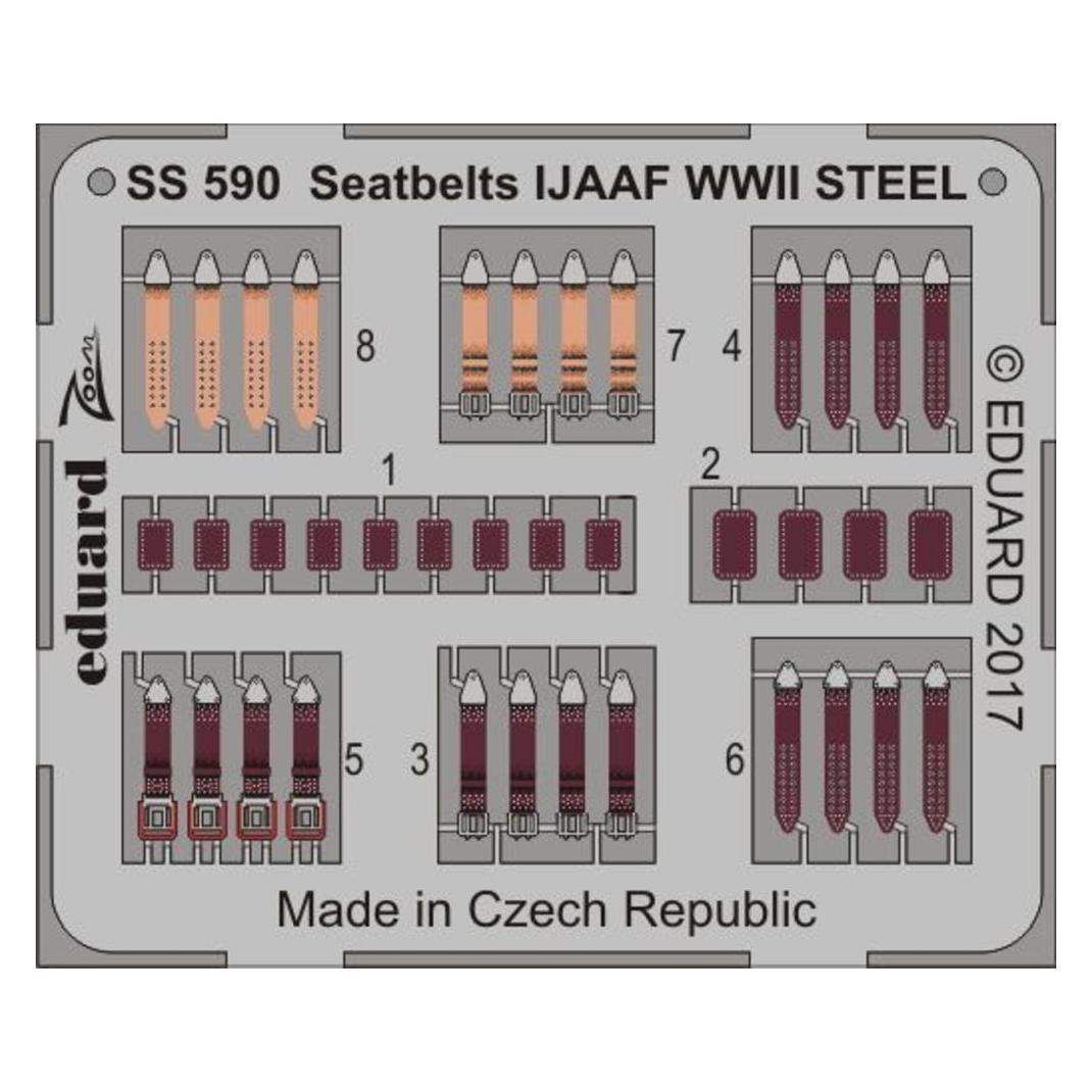 Eduard Seatbelts IJAAF WWII STEEL for (SS590)