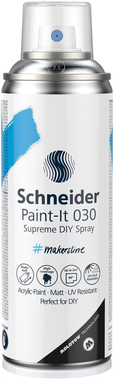 Schneider Supreme Paint-It 030 Acrylspray silver metallic ML03051007
