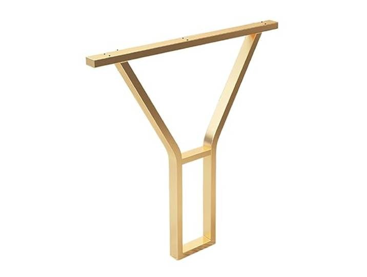 JIiopCFegh Tischbeine, Schreibtischbeine, DIY-Couchtischbeine(Gold,60X40cm)