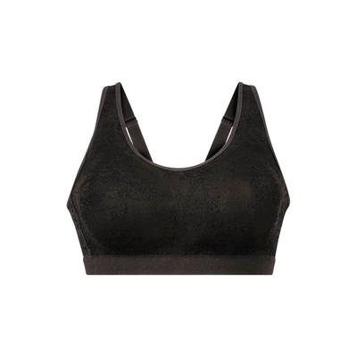 Bustier ANITA "BH Essential Lace Bustier 1er Pack", Damen, Gr. L, N-Gr, schwarz, Obermaterial: 62% Polyamid PA. 38% Elasthan EL., BHs Bustier