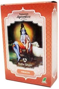 Radhe Shyam Hibiscus Tratamento Capilar Natural Ayurvédico 100g