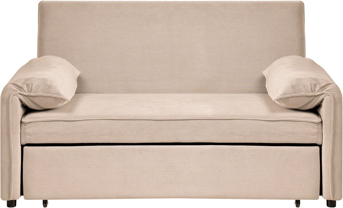 Beliani Slaapbank Scandinavisch Design met Verstelbare Rugleuning