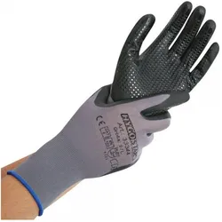 kaiserkraft, Schutzhandschuhe, Stretch-Strick-Handschuhe ERGO FLEX NOPPEN (9, L)