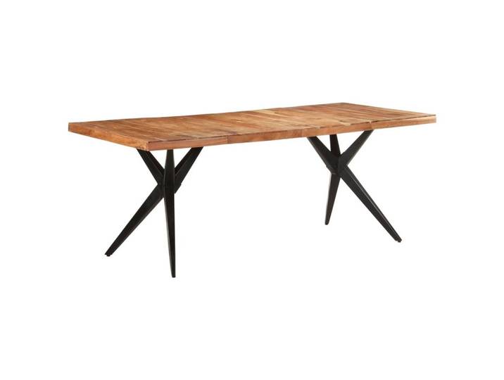 vidaXL Esstisch, Esstisch 200x90x76 cm Akazie Massivholz