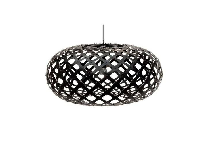 Kina Pendelleuchte Ø 100 cm Schwarz - David Trubridge - Wohnzimmer - Bambus