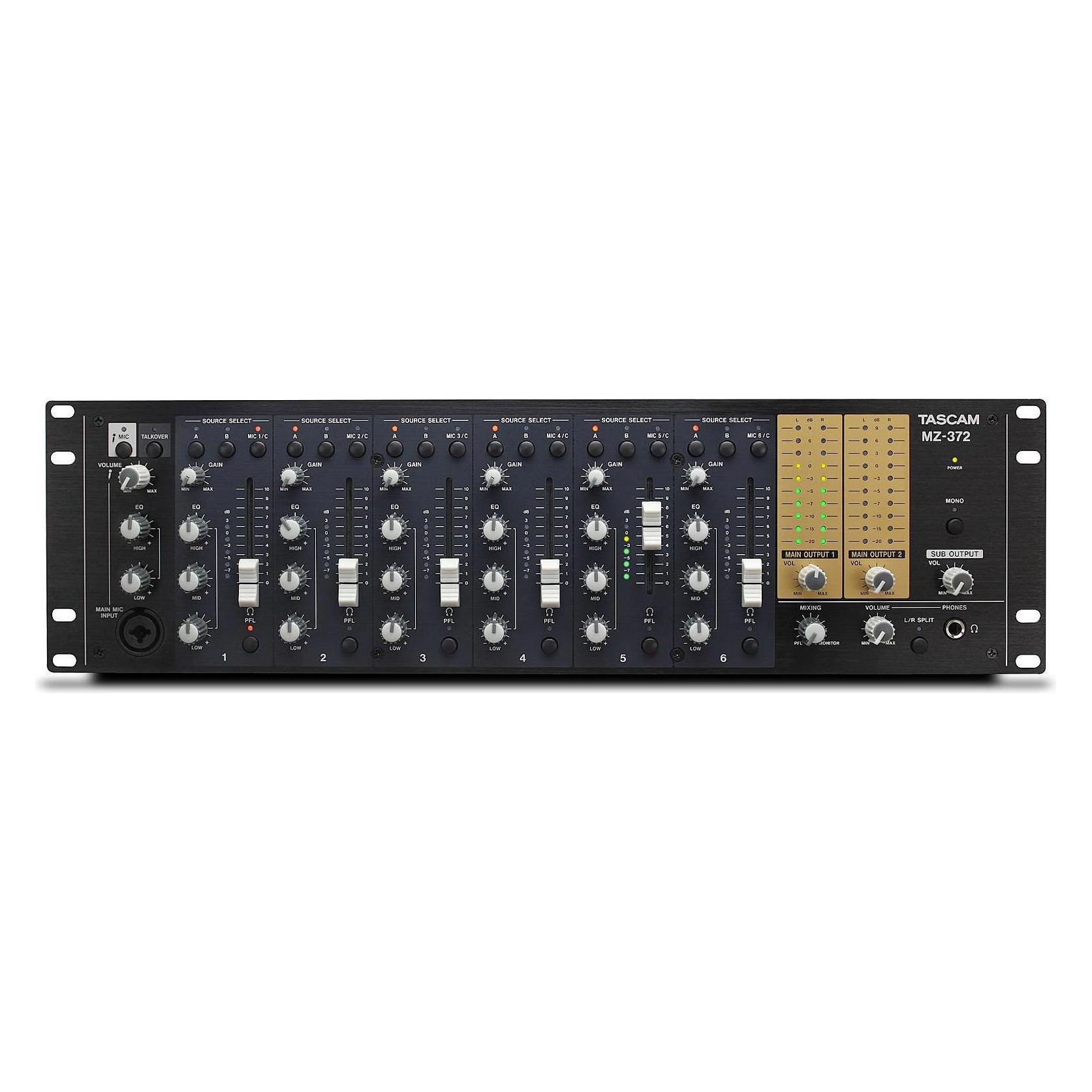 Tascam MZ-372 (Studio- und Livemixer) (Tascam MZ-372)