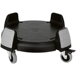 cookmax Rollwagen für Schwerlasteimer CMX-861096 + CMX-861097 grau, 43.5x22.5x43.5 cm