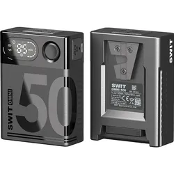 Swit OMNI-50S 50Wh 100W-high-load Professional Mini Battery with USB-C (Kamera Akku), Kamera Stromversorgung, Schwarz
