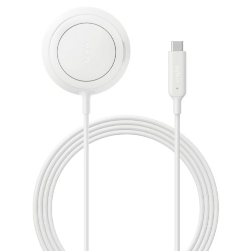 Belkin UltraCharge Ladepad Qi2 25W mit Netzteil weiß WIA014kqWH