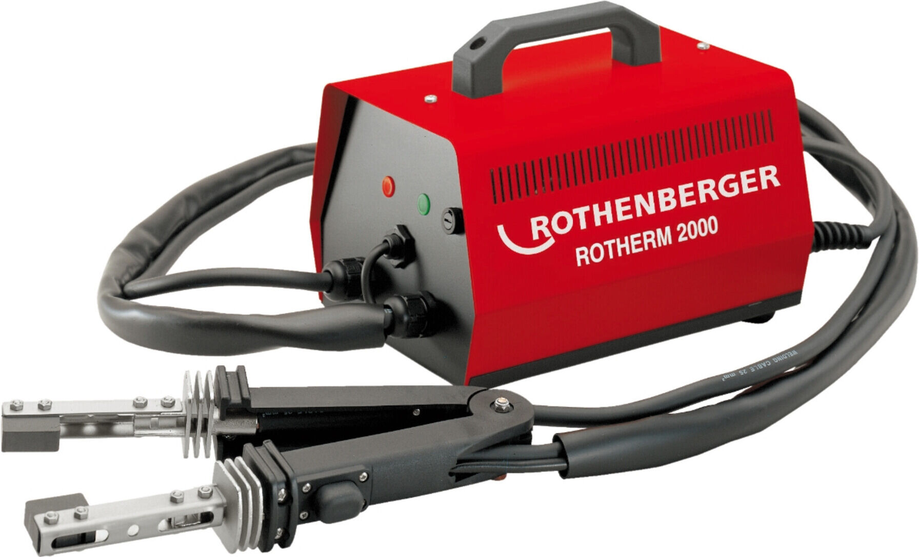 Rothenberger ROTHERM 2000 Elektro-Weichlötgerät mit Temperaturregelung und Lötkolbenhalter, 230 V, 36700)