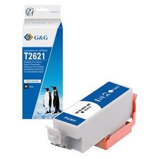 G&G kompatibel Ink mit C13T26214012, NP-R-2621BK, black (BK) (45557940)