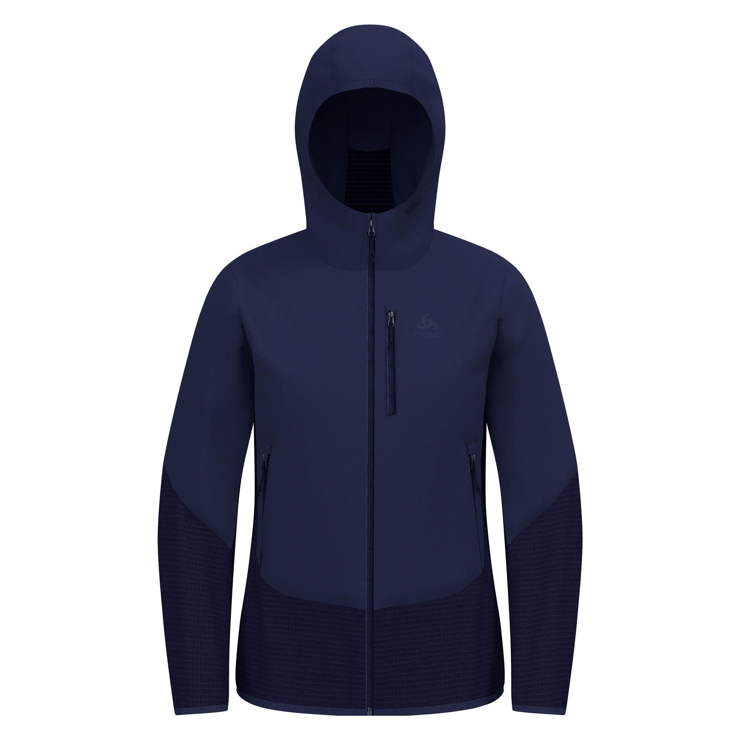 Odlo Women's Ascent Hybrid Jacket Insulated (S) (52893121120S)