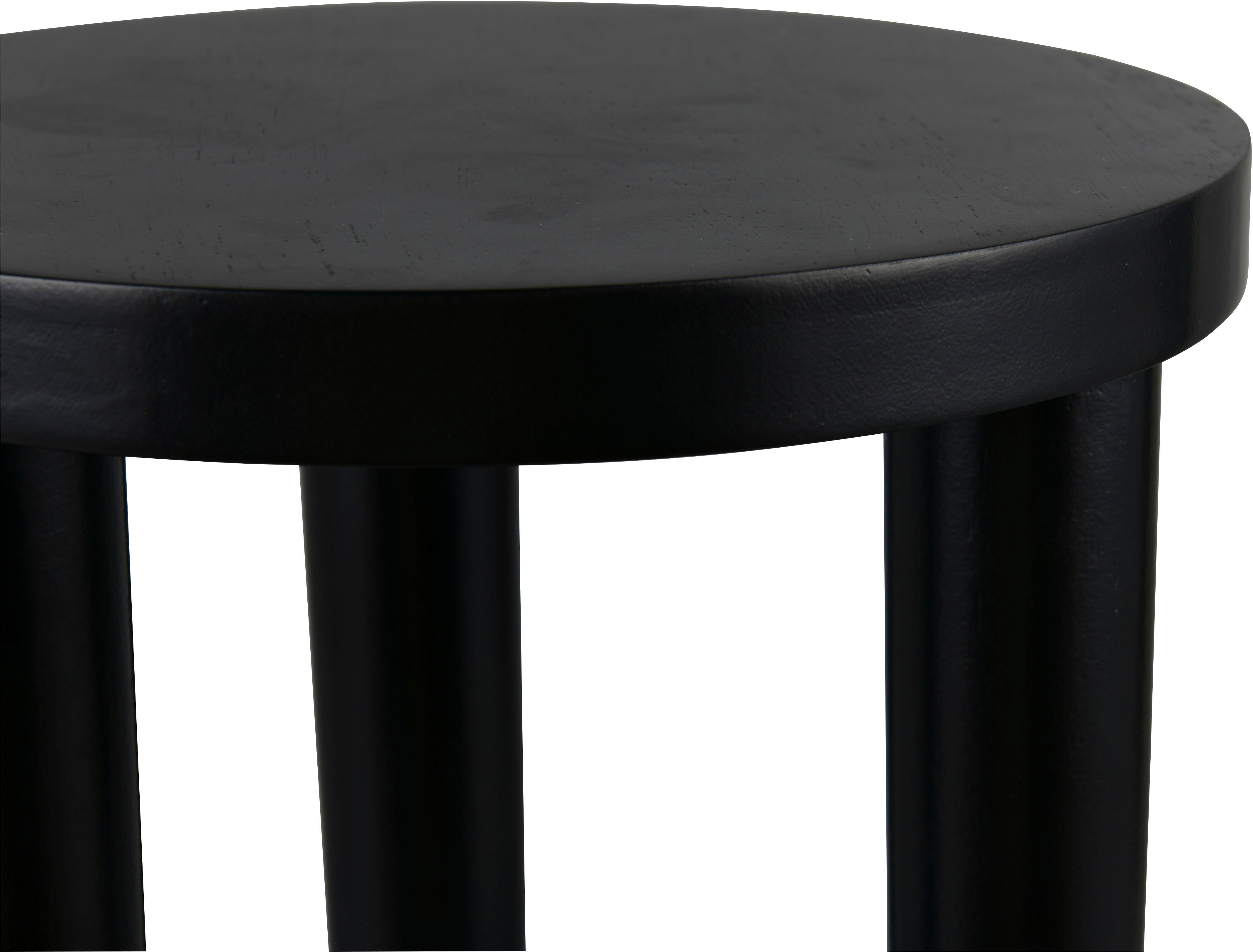 Beistelltisch MIRRORS AND MORE "ACTA", schwarz, B:30cm H:70cm, Tische, Beistelltisch schwarz B/H/T: 30cm x 70cm