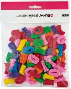 Bifull Mini Scrunchies Assorted colors Mini Gummys 100 units