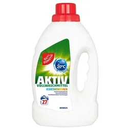Gut & Günstig Vollwaschmittel »Aktiv« 27 WL 1,5 l weiß