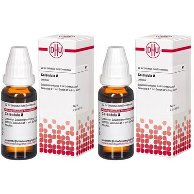 Calendula Urtinktur 2x 2x20 ml Dilution