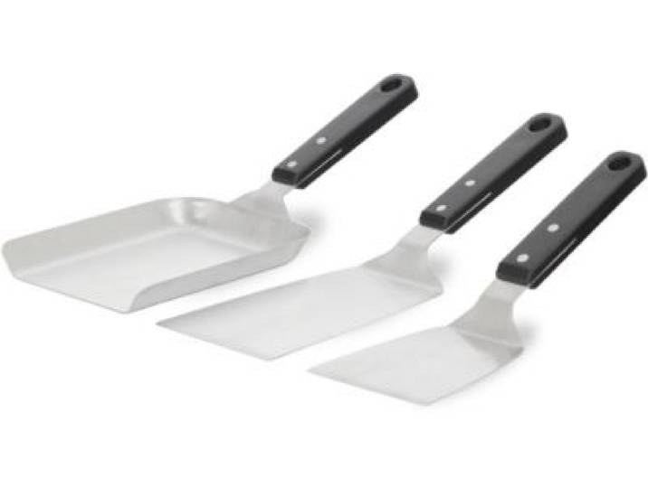 Le Marquier - Ustensile Plancha Kit 3 Spatules Inox