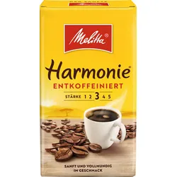Melitta Kaffee Harmonie Entkoffeiniert 500,0 g