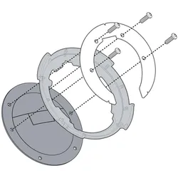 Kappa, Motorradgepäck, TANKLOCK System Kawasaki