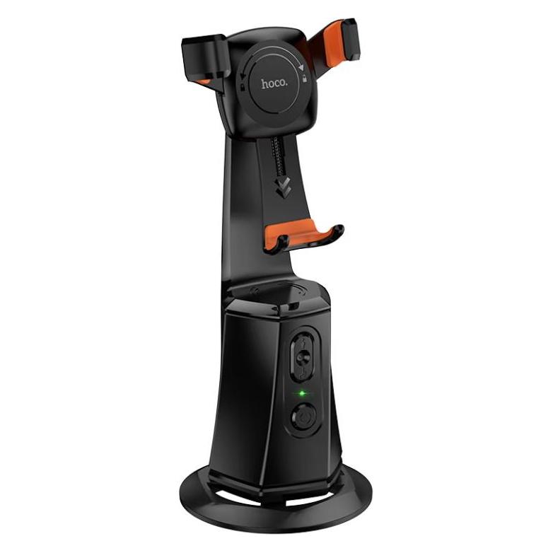Hoco Other mobile phone holder 360 degree with auto face tracking K26 black (652605)
