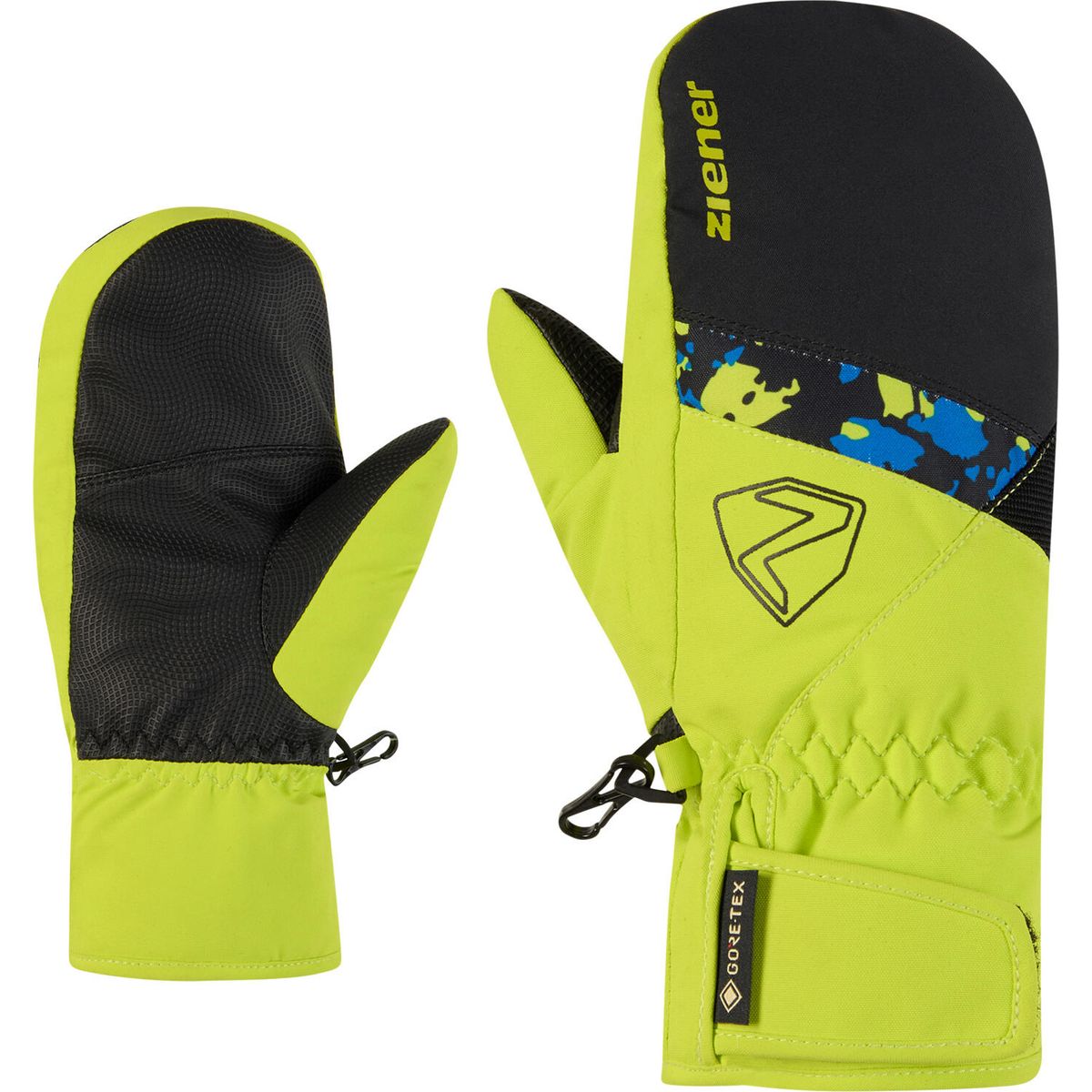 Ziener Levin-z GTX Mitten Glove Junior Unisex lime (490) 3 115033-490-3