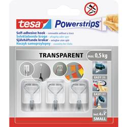 tesa tesa® Powerstrips® Draht-Haken S Transparent Inhalt: 1 St. 58620-00002-00