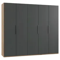 Drehtürenschrank Level 36A ca. 250x216x58cm Graphitfarben