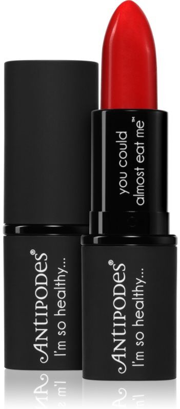 Antipodes Moisture-Boost Natural Lipstick nourishing lipstick shade Forest Berry Red 4 g