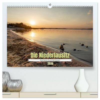 Die Niederlausitz (hochwertiger Premium Wandkalender 2026 DIN A2 quer), Kunstdruck in Hochglanz